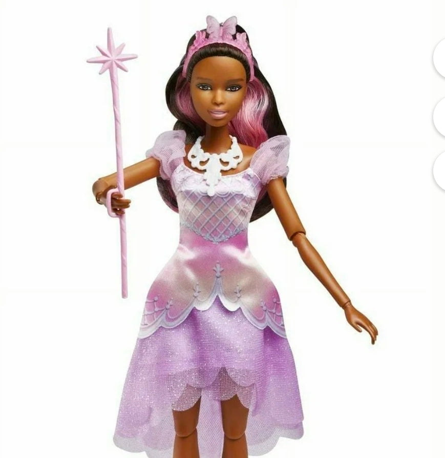 Barbie in the Nutcracker Sugar Plum Princess Ballerina Doll - Brown Hair
