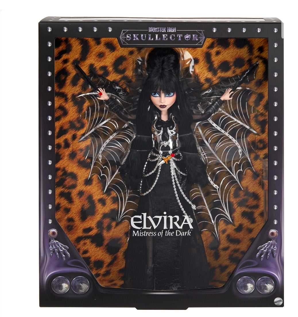 Monster High Skullector Elvira, Mistress of the Dark Doll #HYV99