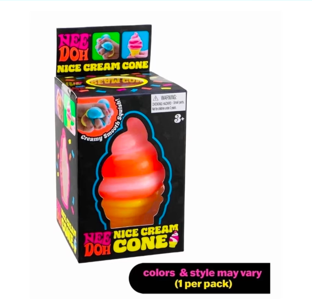 Schylling Nice Cream Cone Nee - 1pc Random Color