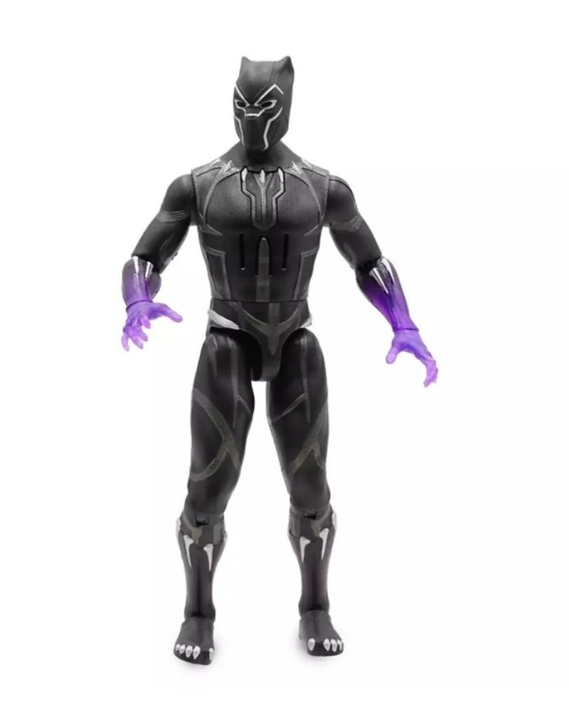 Black Panther Talking Action Figure Power Icons Marvel 10" Motion-activated