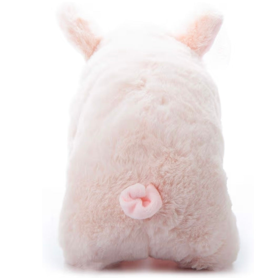 The Petting Zoo, Lash'z Pig Stuffed Animal, Pig Plush Toy 12"
