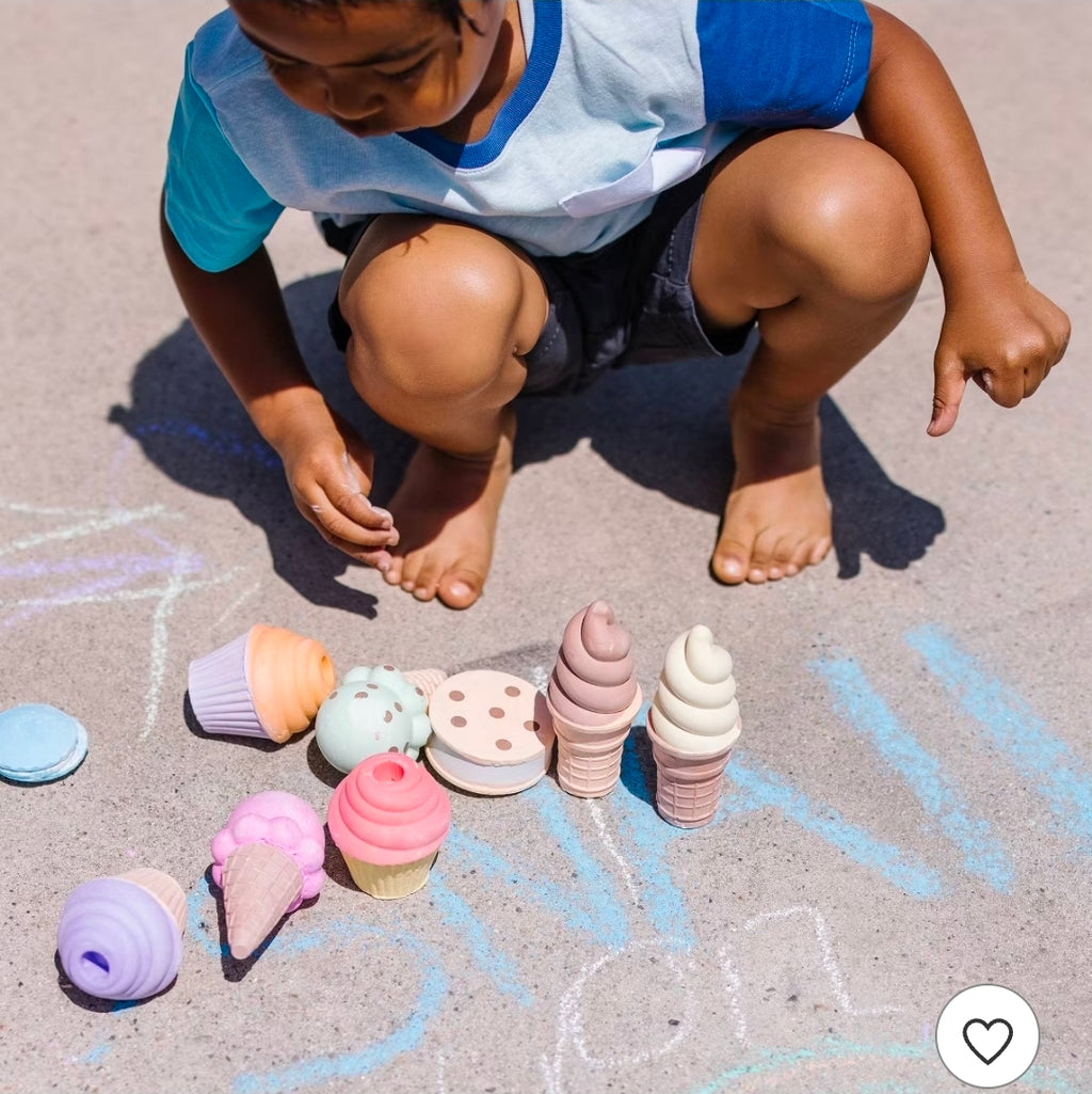 Melissa & Doug Ice Cream & Cake Chalk Set