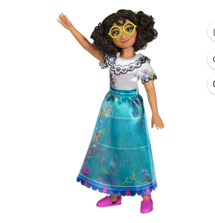 Disney Encanto Mirabel 11 Inch Fashion Doll includes Dress, Shoes and Hair Clip