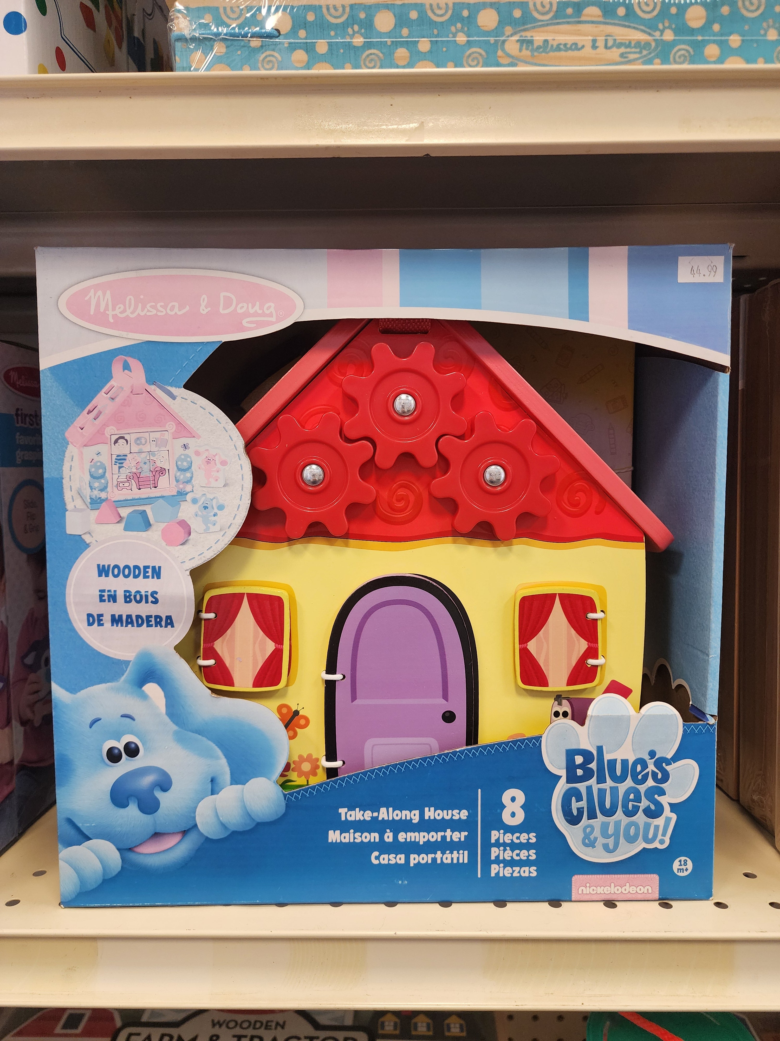 Blue's Clues & You! Wooden Take-Along House