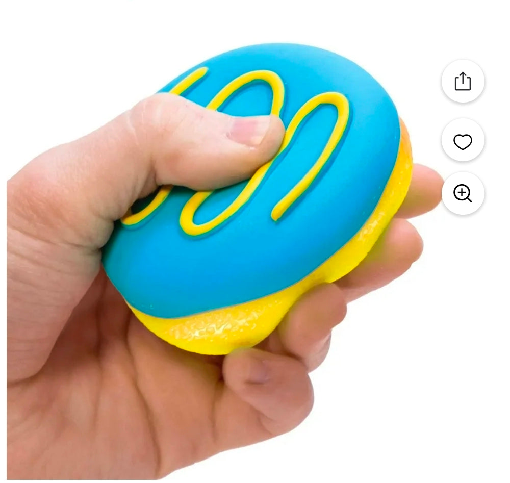 Schylling Jelly Dohnut Nee Doh, colors (Colors May Vary)