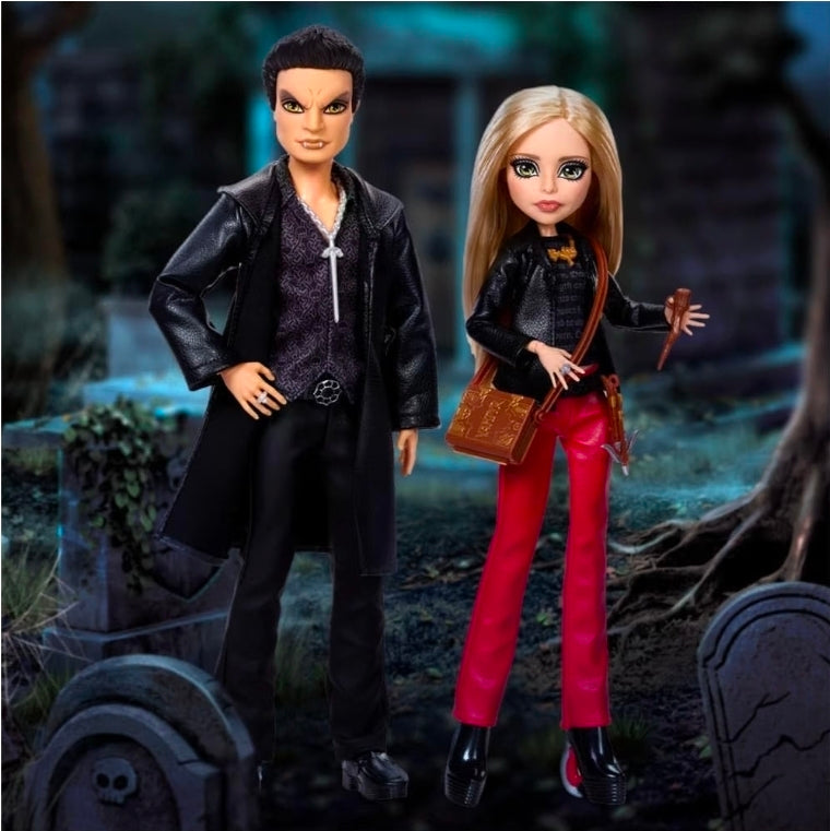 Monster High Skullector Buffy & Angel Dolls, Buffy The Vampire Slayer