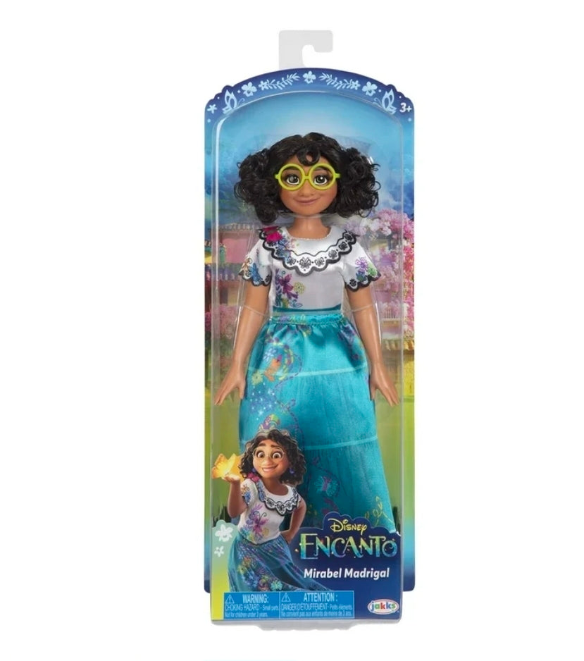 Disney Encanto Mirabel 11 Inch Fashion Doll includes Dress, Shoes and Hair Clip