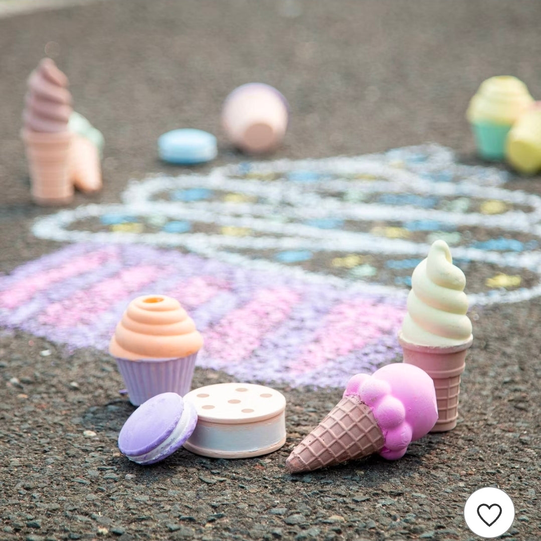 Melissa & Doug Ice Cream & Cake Chalk Set