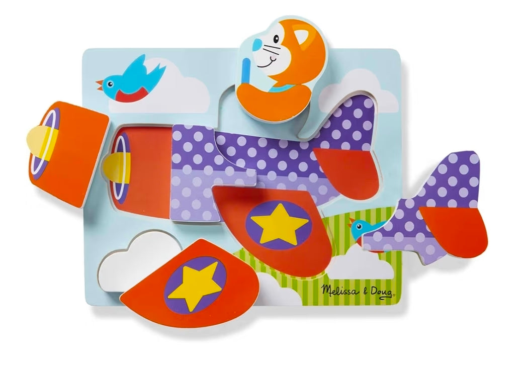 Melissa & Doug Jigsaw Puzzle Set – Vehicles