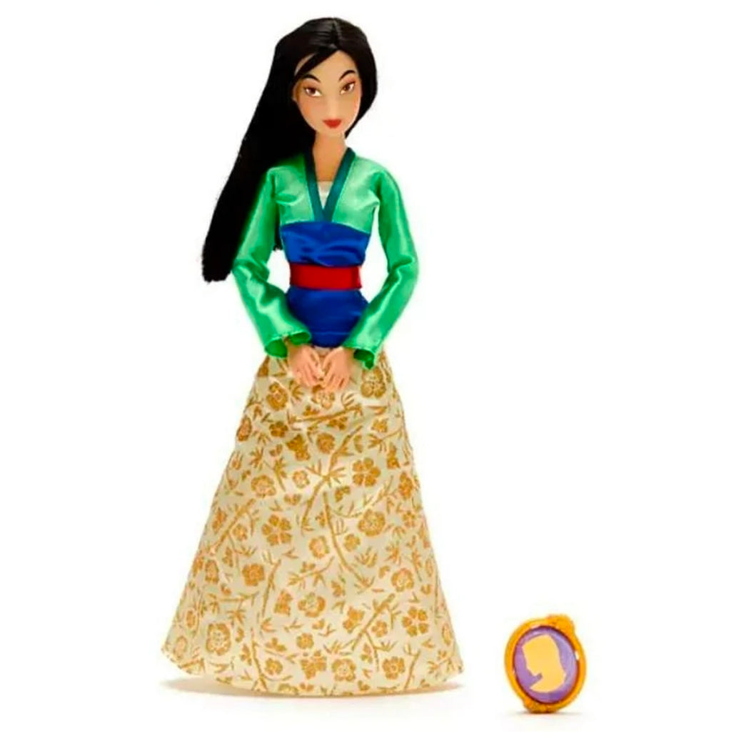 Disney Princess Mulan Classic Doll with Pendant