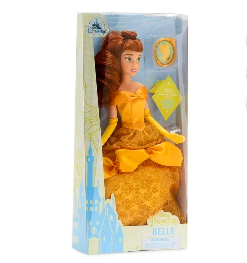 Disney Princess Classic Belle Doll (with Pendant)
