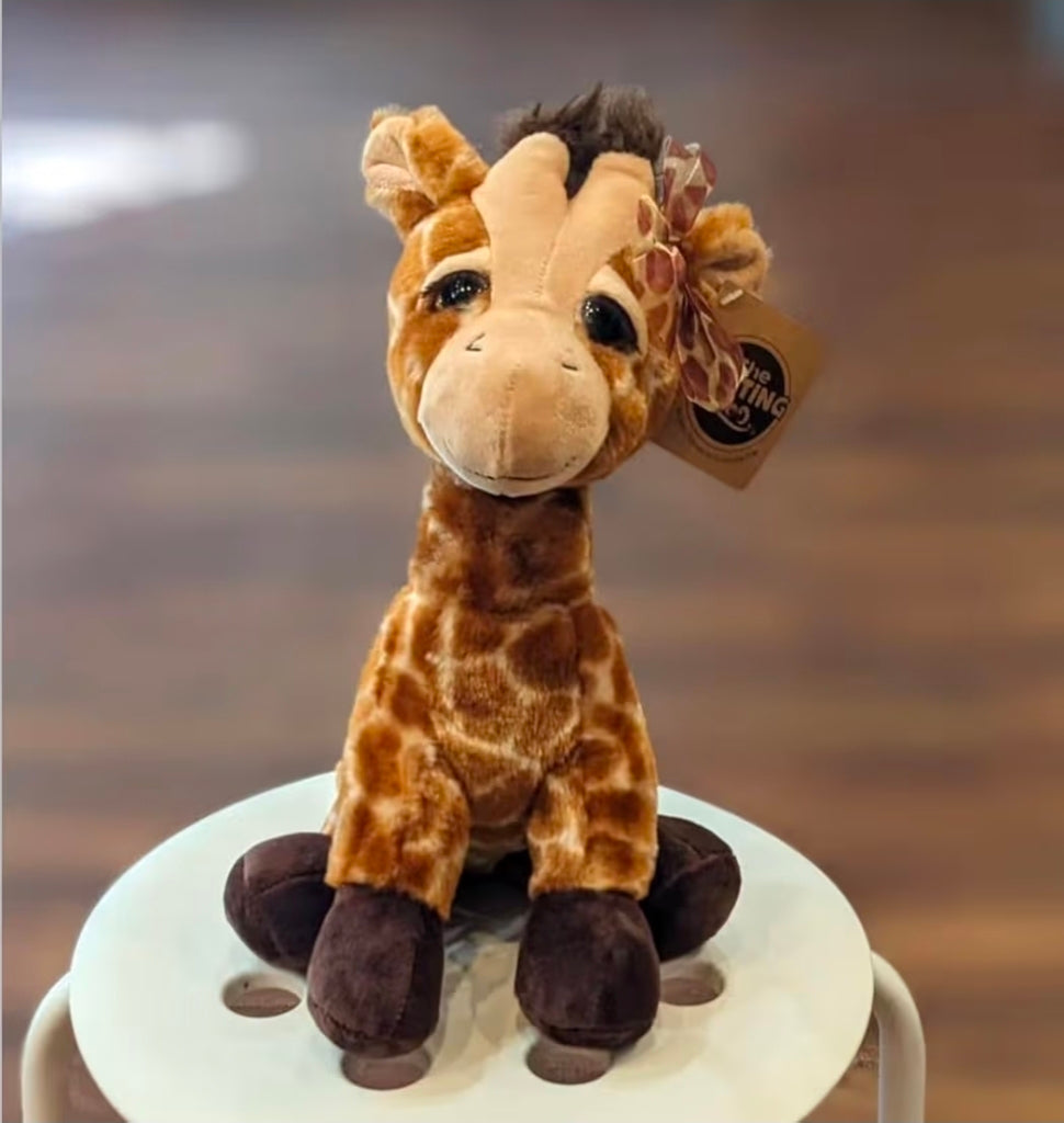 The Petting Zoo Lash'z Giraffe Stuffed Animal Plush Toy, 12"