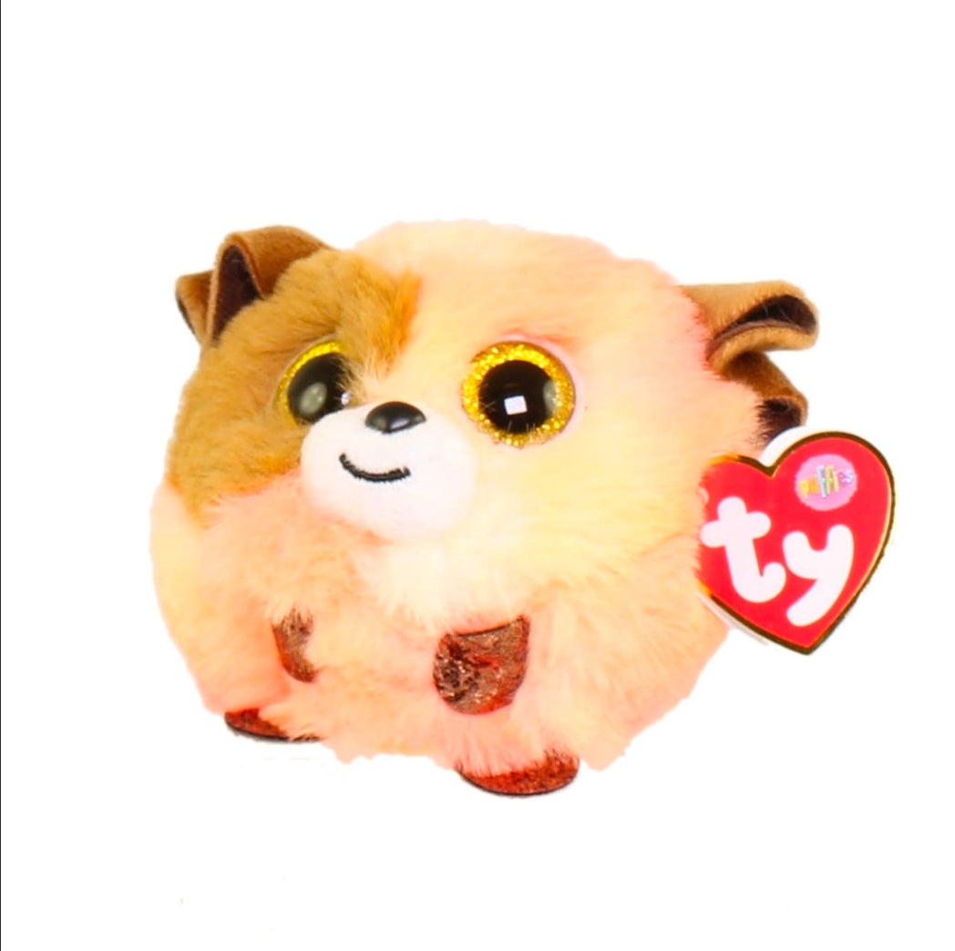 TY Puffies - MANDARIN the Dog (4 inch)