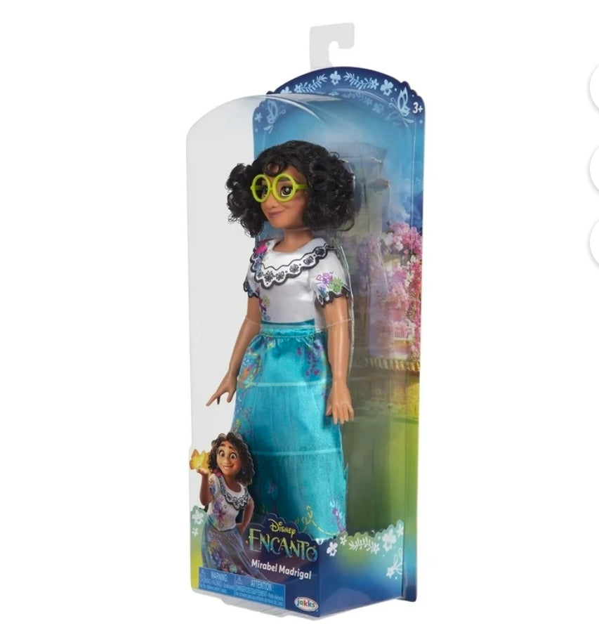 Disney Encanto Mirabel 11 Inch Fashion Doll includes Dress, Shoes and Hair Clip