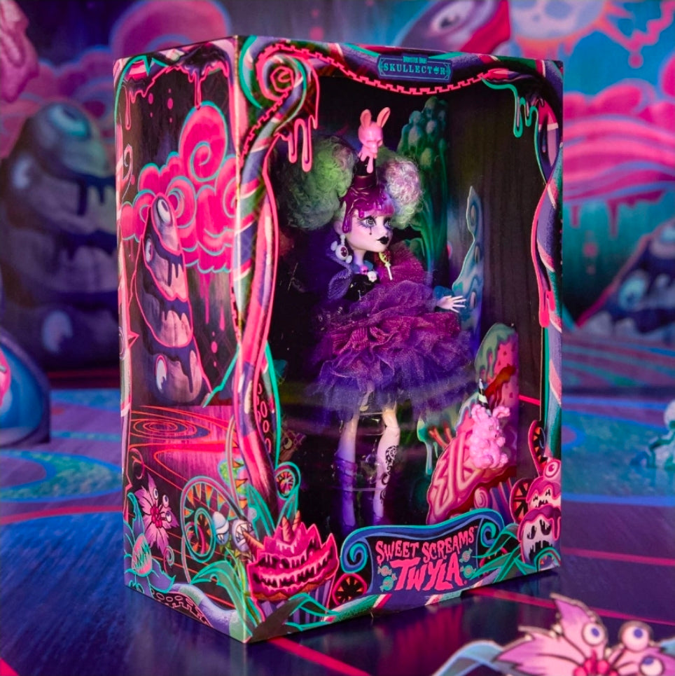 Monster High Skullector Sweet Screams Twyla Comic-Con 2025 exclusive doll