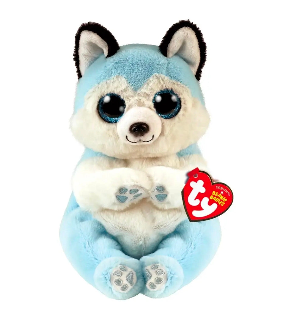 6" Thunder the Blue Husky Beanie Bellies