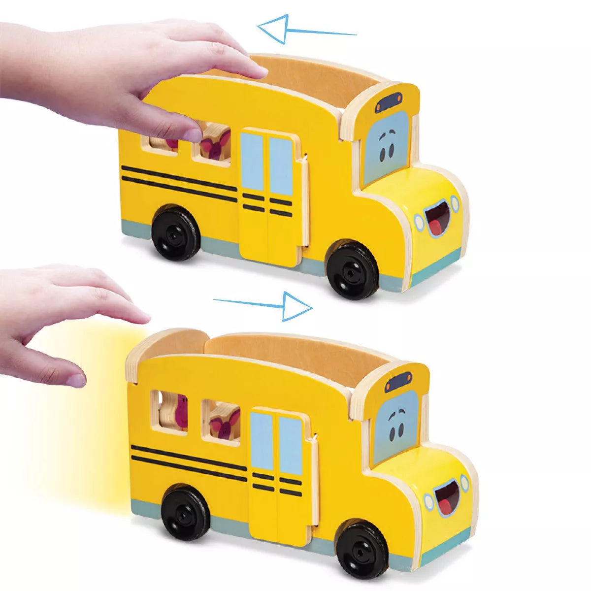 Melissa & Doug Blues Clues & You! Wooden School Bus