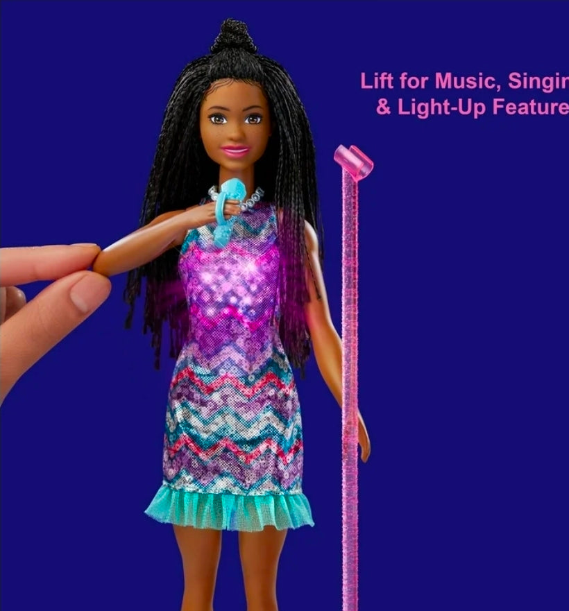 Barbie Big City, Big Dreams Singing Brooklyn Doll with Music, Light, Guitar & Accessories