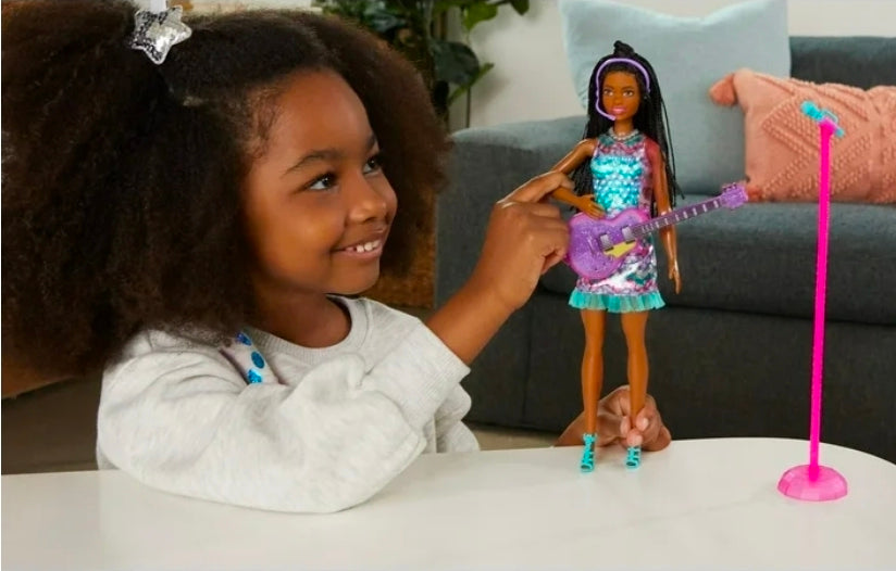 Barbie Big City, Big Dreams Singing Brooklyn Doll with Music, Light, Guitar & Accessories