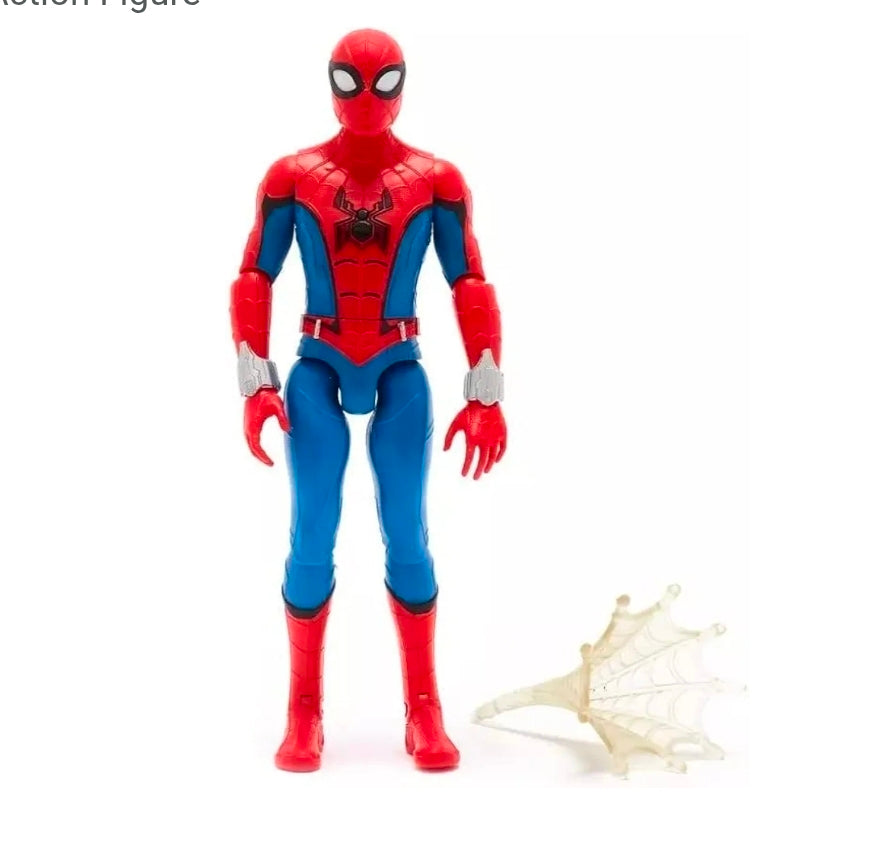 Disney Store Marvel Power Icons Spider-Man Talking Action Figure